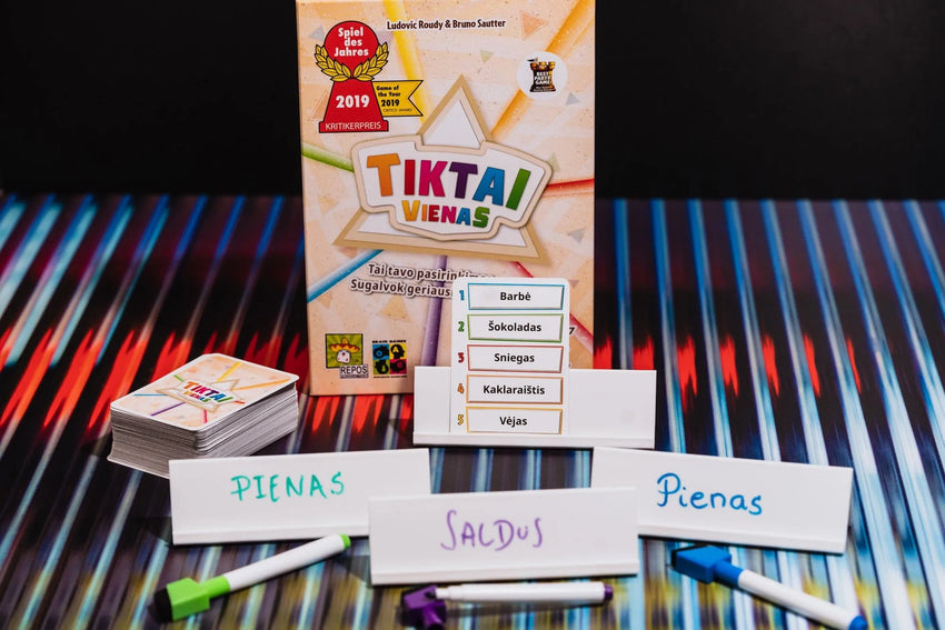 Just One - Tiktai Vienas-Stalo žaidimai-Brain Games LT