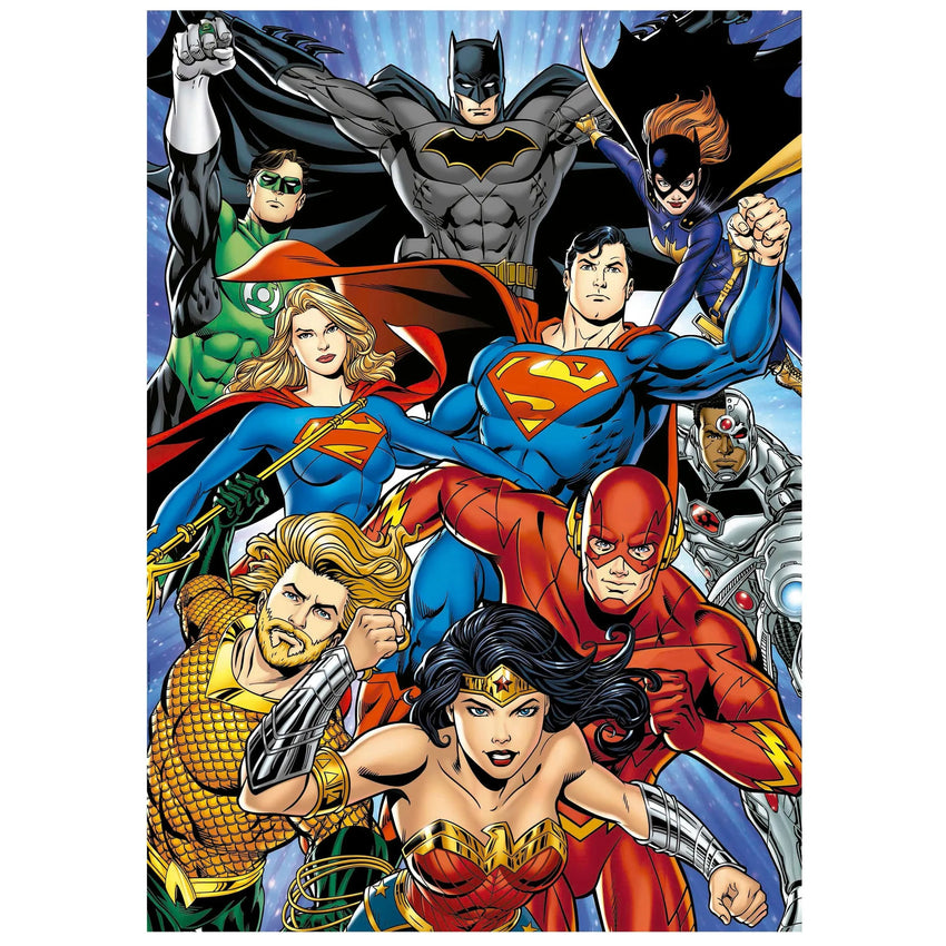 Justice League DC Comics, 1000-Universalios dėlionės-Brain Games LT