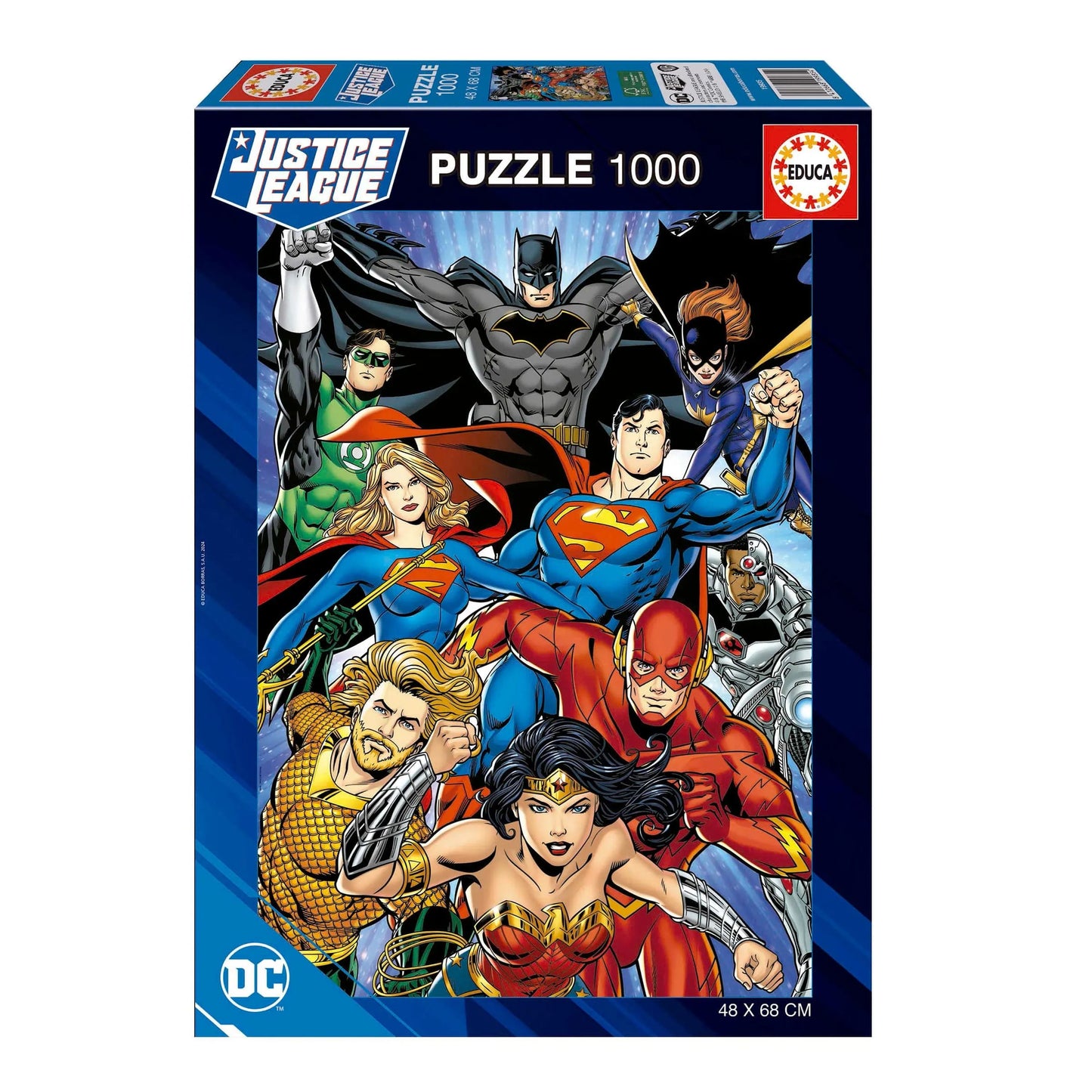 Justice League DC Comics, 1000-Universalios dėlionės-Brain Games LT