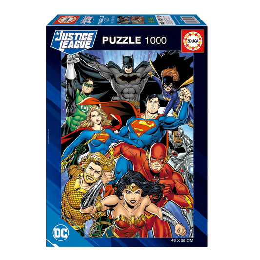 Justice League DC Comics, 1000-Universalios dėlionės-Brain Games LT