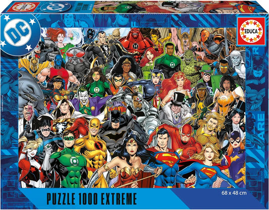 Justice League DC Comics, 1000-Universalios dėlionės-Brain Games LT
