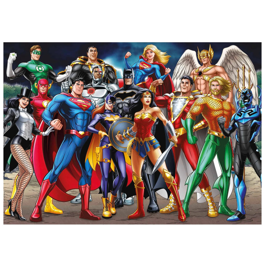Justice League DC Comics, 500-Vaikiškos dėlionės-Brain Games LT
