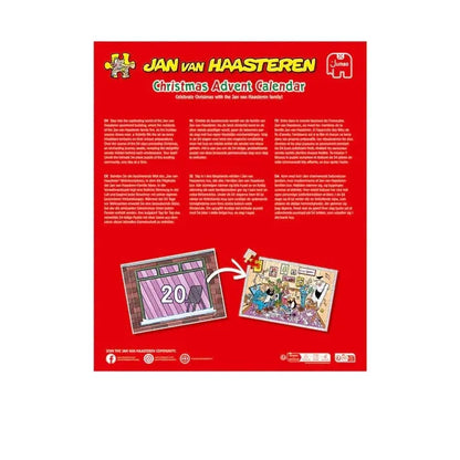 JvH Christmas Advent Calendar-Universalios dėlionės-Brain Games LT