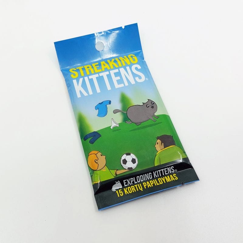 Kadabra Stalo žaidimai Exploding Kittens Streaking Kittens LT