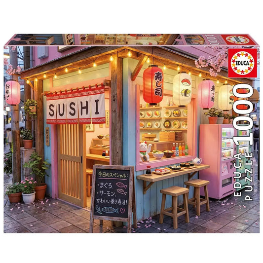 Educa Universalios dėlionės Kawaii Sushi, 1000