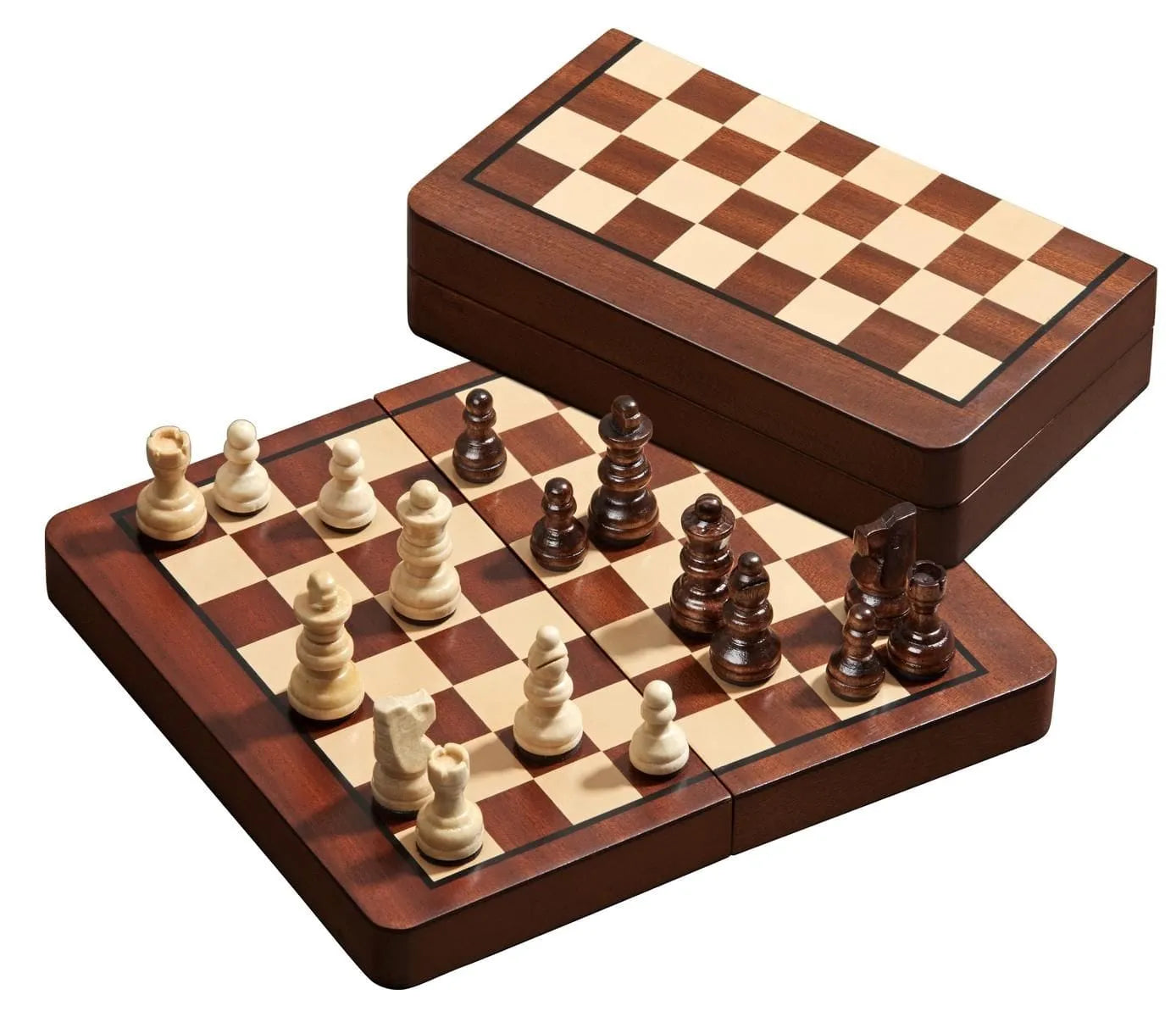 Kelioninis rinkinys: šaškės, šachmatai, nardai (Philos 2517)-Klasikiniai žaidimai-Brain Games LT