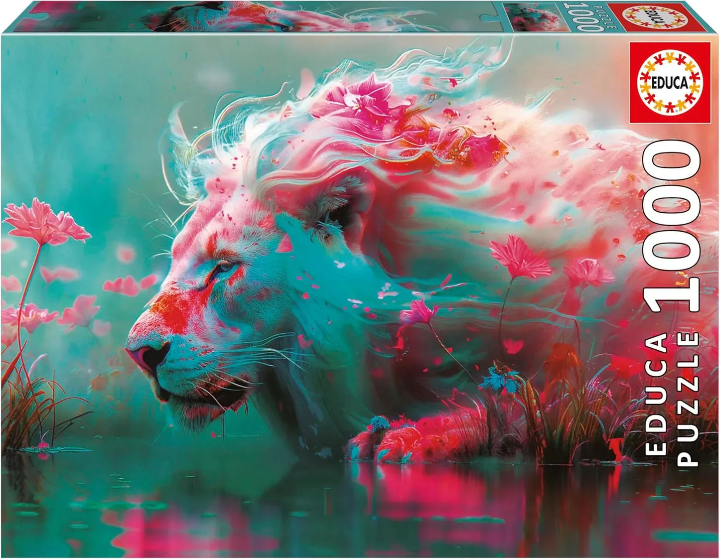 King of Flowers, 1000-Universalios dėlionės-Brain Games LT