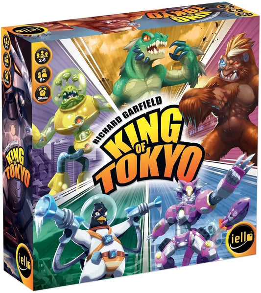 King of Tokyo (EN)-Stalo žaidimai-Brain Games LT