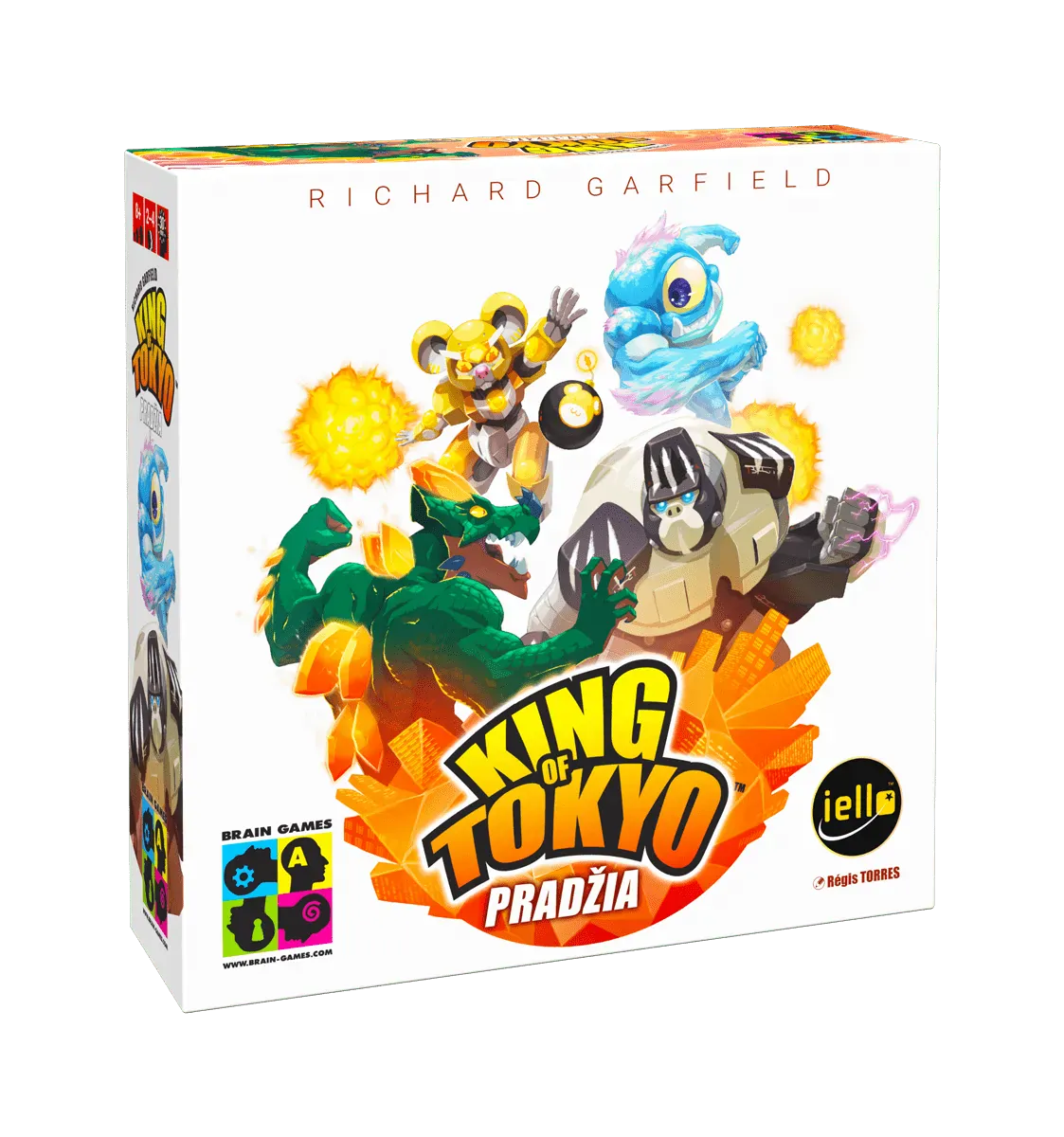 King of Tokyo: Pradžia-Stalo žaidimai-Brain Games LT