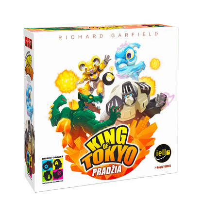 King of Tokyo: Pradžia-Stalo žaidimai-Brain Games LT