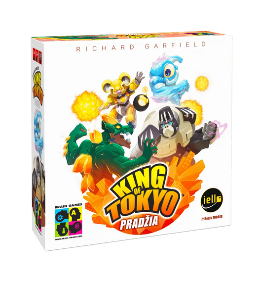 King of Tokyo: Pradžia-Stalo žaidimai-Brain Games LT