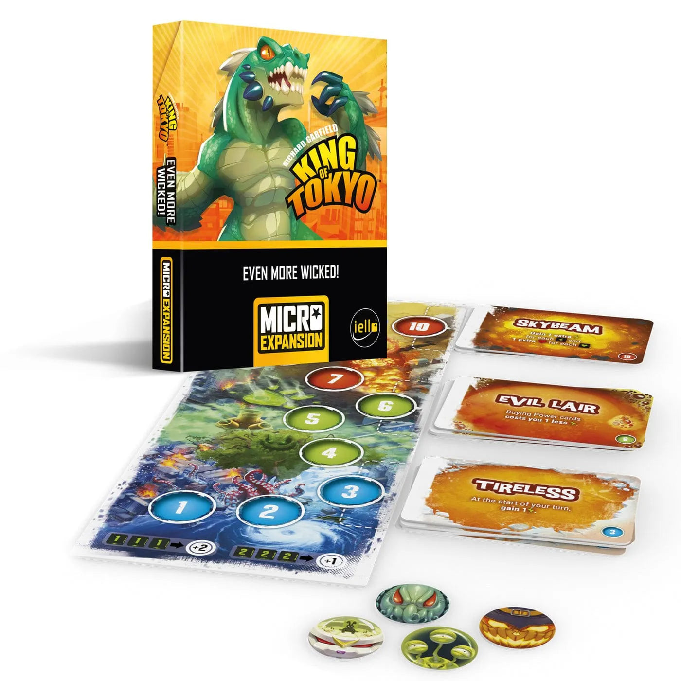King of Tokyo - Wickedness gauge-Stalo žaidimai-Brain Games LT