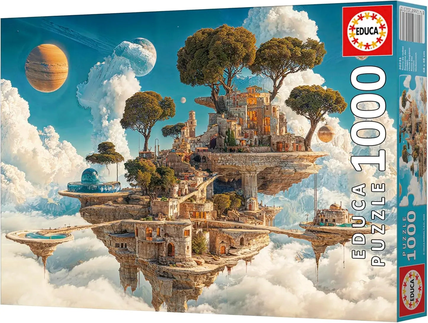 Kingdom of Clouds, 1000-Universalios dėlionės-Brain Games LT