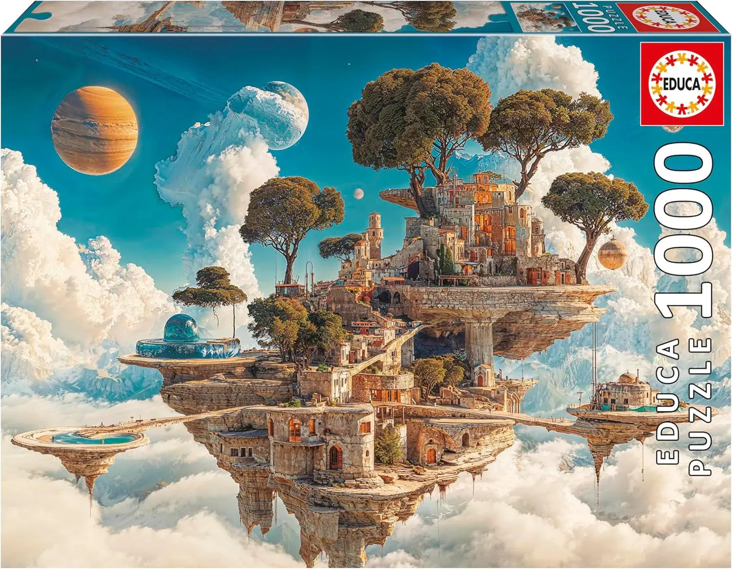 Kingdom of Clouds, 1000-Universalios dėlionės-Brain Games LT