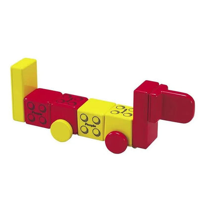 Klasikinis „People Blocks“ magnetinių kaladėlių rinkinys-Konstruktoriai-Brain Games LT