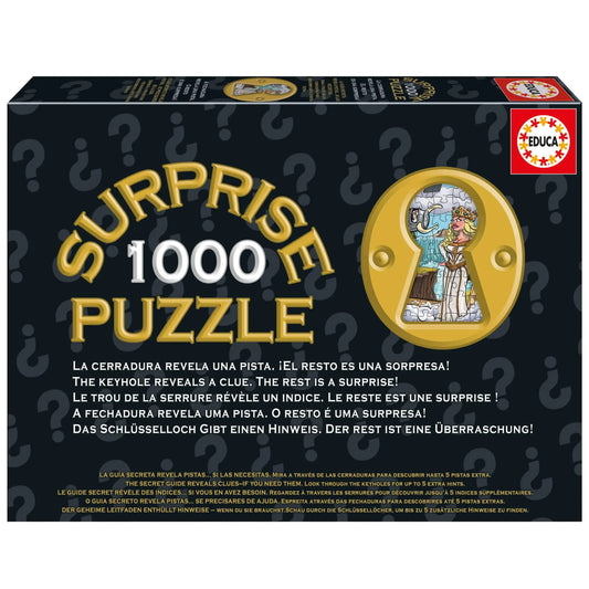 Knights Round Table, 1000-Universalios dėlionės-Brain Games LT