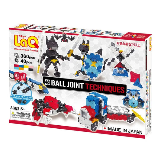 Konstruktorius LaQ „Ball Joint Techniques“-Konstruktoriai-Brain Games LT