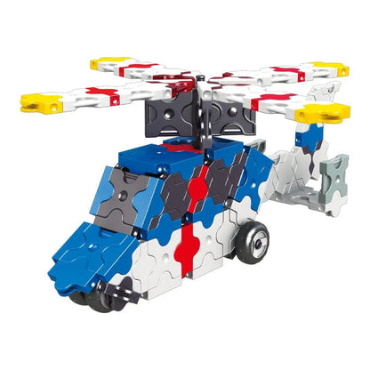 Konstruktorius LaQ „Hamacron Constructor Emergency Vehicles”-Konstruktoriai-Brain Games LT
