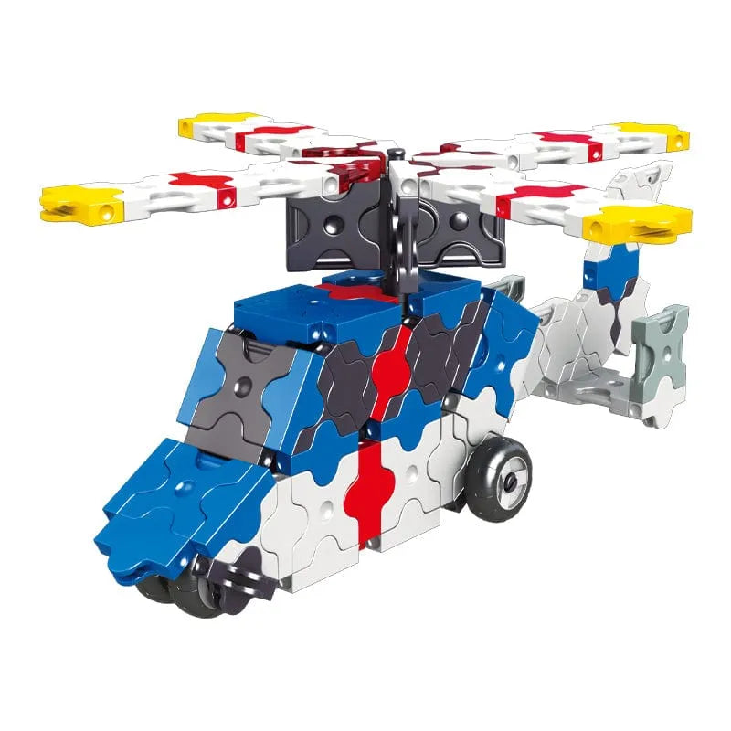 Konstruktorius LaQ „Hamacron Constructor Emergency Vehicles”-Konstruktoriai-Brain Games LT