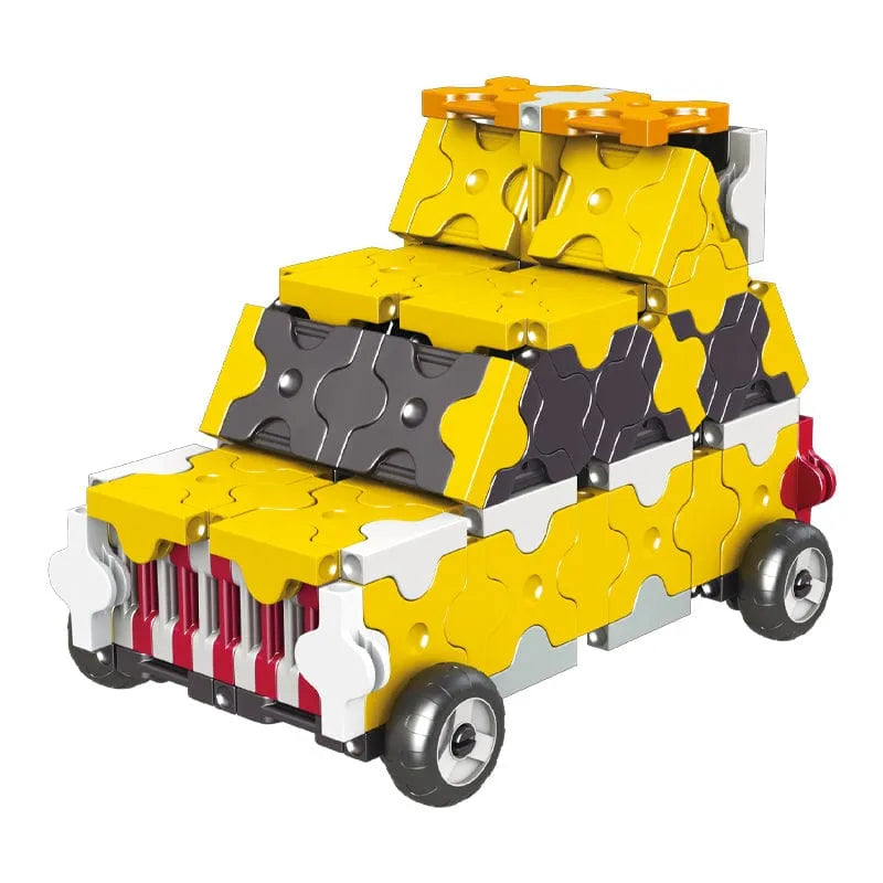Konstruktorius LaQ „Hamacron Constructor Emergency Vehicles”-Konstruktoriai-Brain Games LT