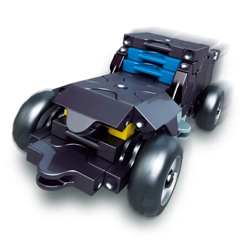 Konstruktorius LaQ „Hamacron Constructor Mini Black Blast“-Konstruktoriai-Brain Games LT