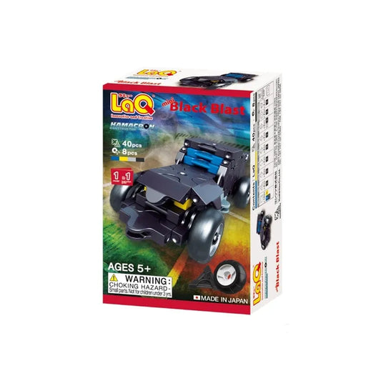 Konstruktorius LaQ „Hamacron Constructor Mini Black Blast“-Konstruktoriai-Brain Games LT