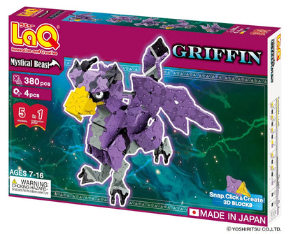 Konstruktorius LaQ „Mystical Beast Griffin“-Konstruktoriai-Brain Games LT
