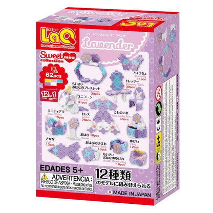 Konstruktorius LaQ „Sweet Collection Mini Lavender“-Konstruktoriai-Brain Games LT