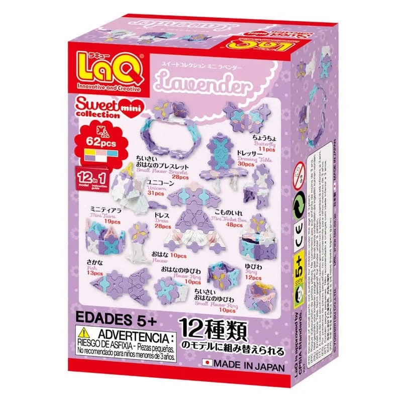Konstruktorius LaQ „Sweet Collection Mini Lavender“-Konstruktoriai-Brain Games LT