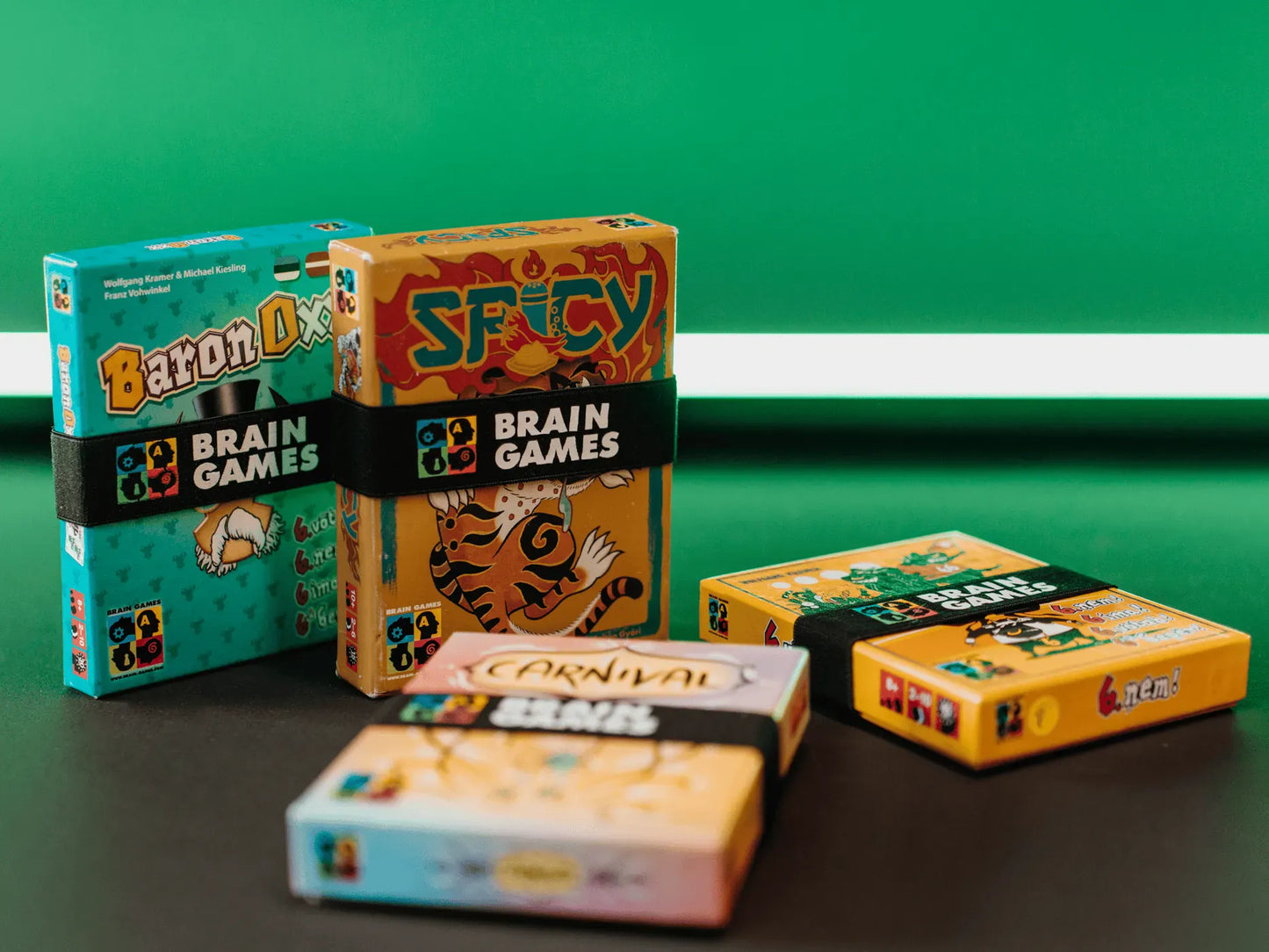 Kortinių žaidimų gumelė-Kita-Brain Games LT