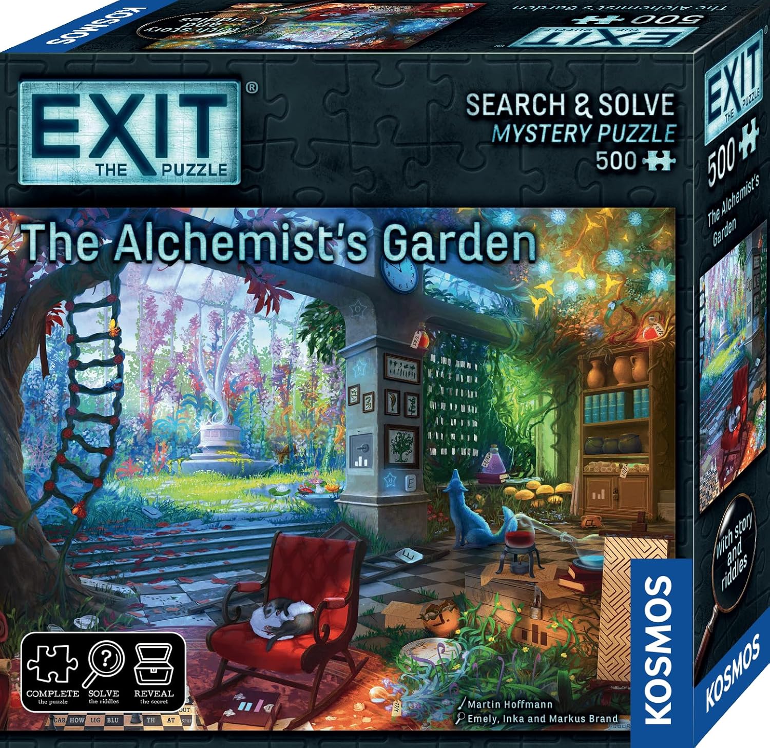 Kosmos Galvosūkiai Exit: The Alchemists Garden JIGSAW