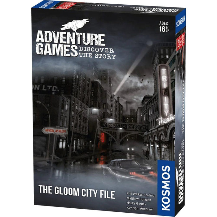 Kosmos Stalo žaidimai Adventure Games - The Gloom City Files