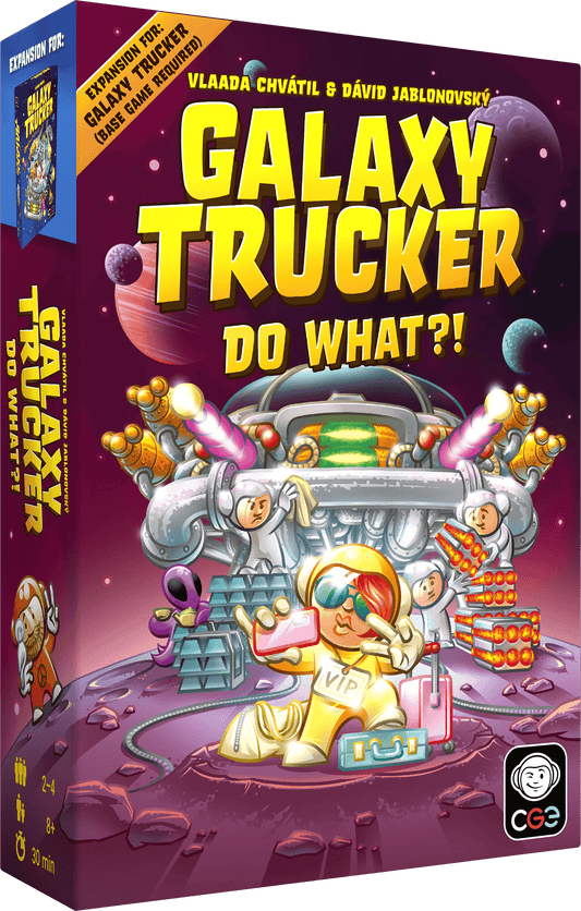 Kosmos Stalo žaidimai Galaxy Trucker: Do What?!