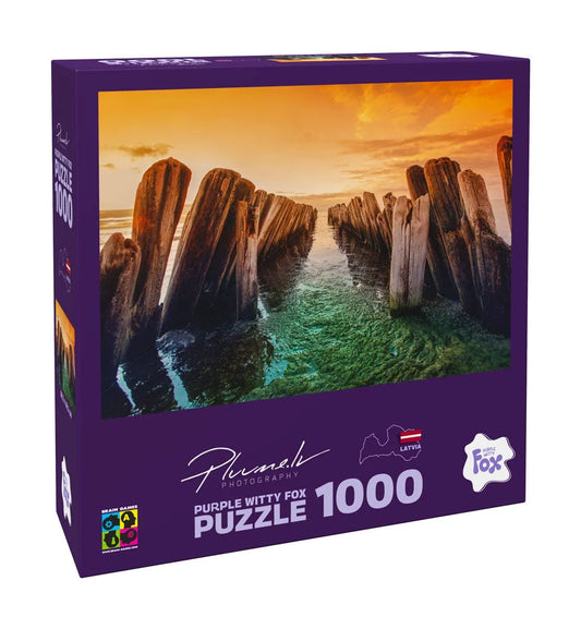 Košragas, Latvija, 1000-Universalios dėlionės-Brain Games LT