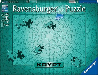 Ravensburger Universalios dėlionės Krypt Metallic Mint, 736