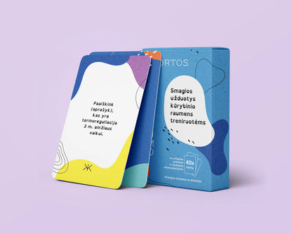 Kūrybiškumo kortos-Stalo žaidimai-Brain Games LT