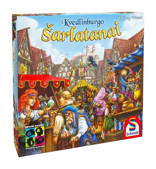 Brain Games LT Stalo žaidimai Kvedlinburgo šarlatanai (išankstinis užsakymas)
