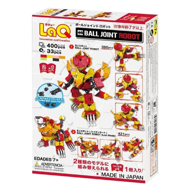 LaQ „Ball Joint Robot”-Konstruktoriai-Brain Games LT