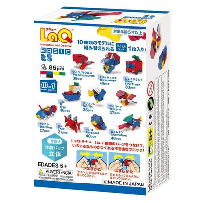 LaQ „Basic 85 3D” Mini-Konstruktoriai-Brain Games LT