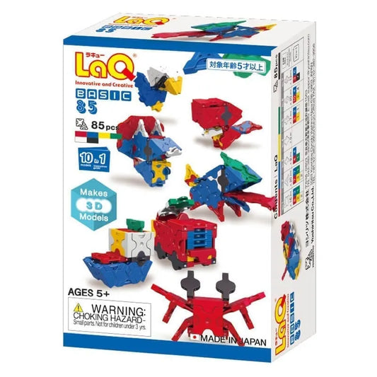 LaQ „Basic 85 3D” Mini-Konstruktoriai-Brain Games LT