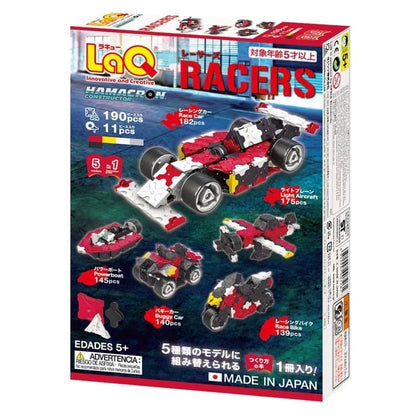 LaQ „Hamacron Constructor Racers”-Konstruktoriai-Brain Games LT