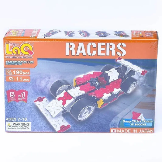LaQ „Hamacron Constructor Racers”-Konstruktoriai-Brain Games LT