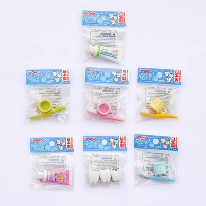 LaQ Kita IWAKO trintukas – dėlionė „Toothbrush and Toothpaste”