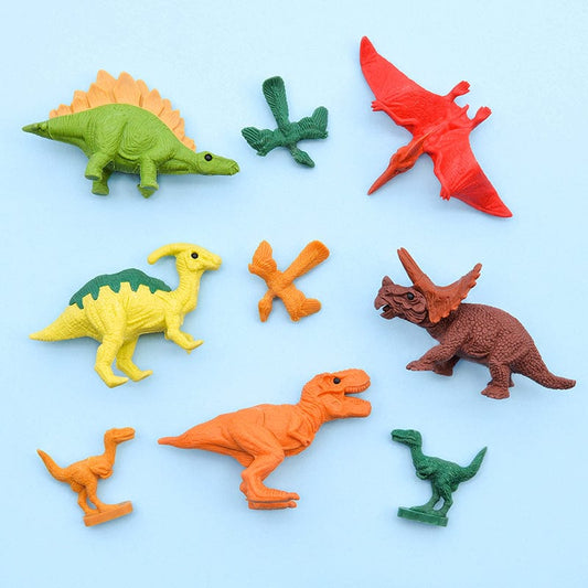 LaQ Kita IWAKO trintukų – dėlionių rinkinys „Dinosaurs”