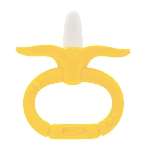 LaQ Kita Kramtukas kūdikiams EDISONmama „Bananas – žiedas”, nuo 3 mėn.