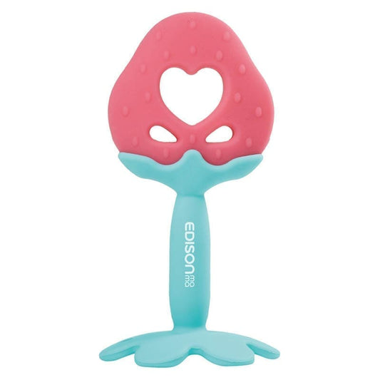 LaQ Kita Kramtukas kūdikiams EDISONmama Fruit „Braškė”, nuo 3 mėn.