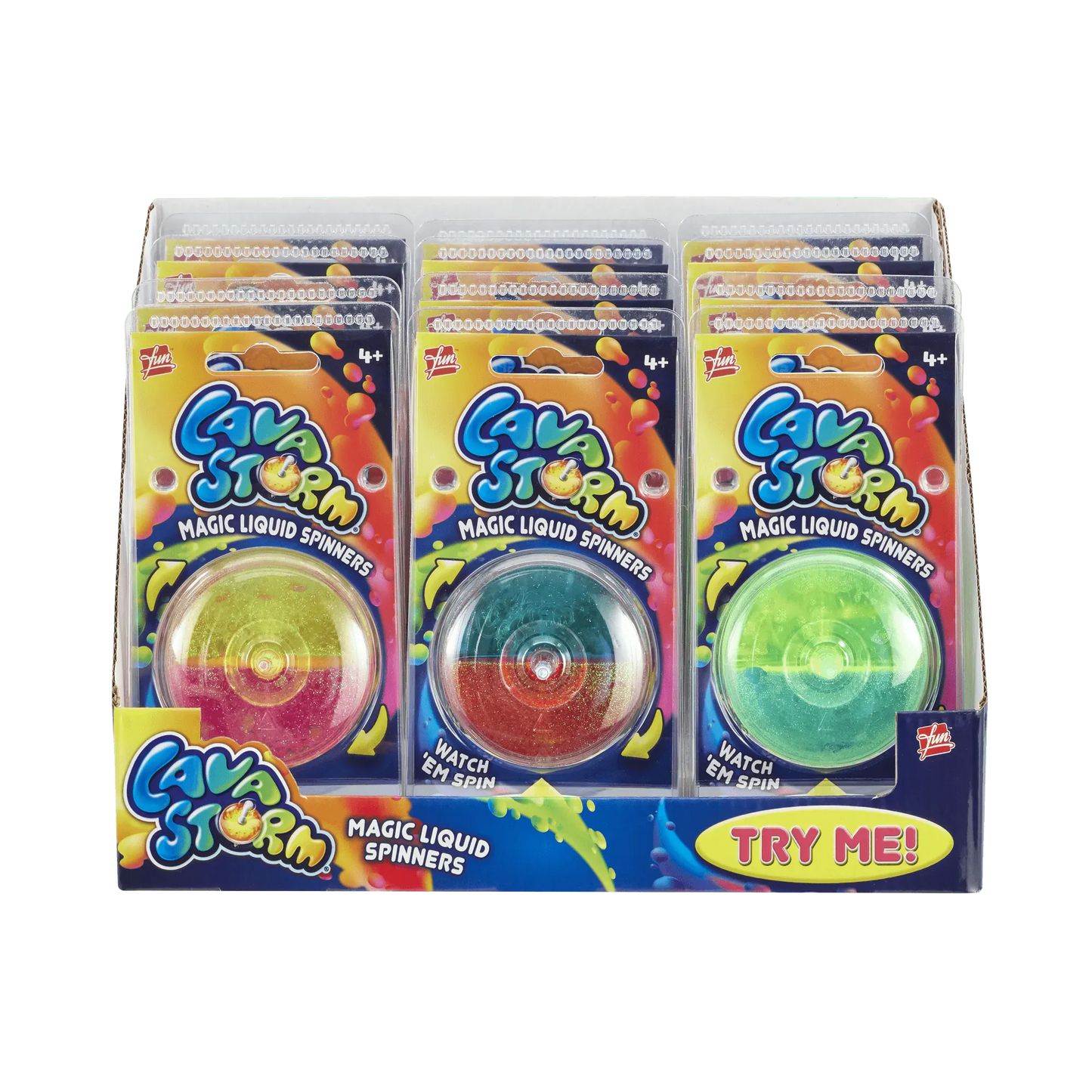 LavaStorm Spinners-Kita-Brain Games LT