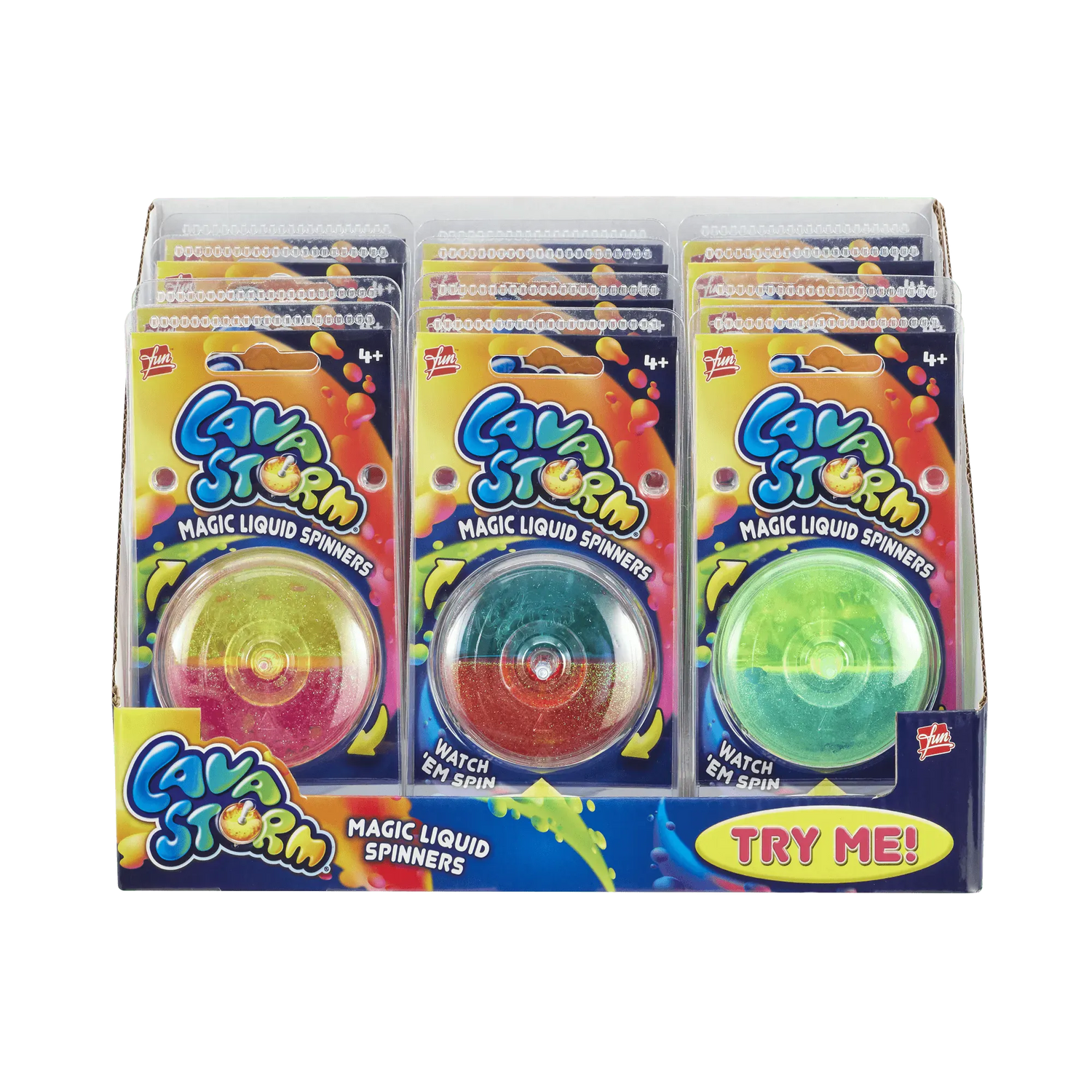 LavaStorm Spinners-Kita-Brain Games LT