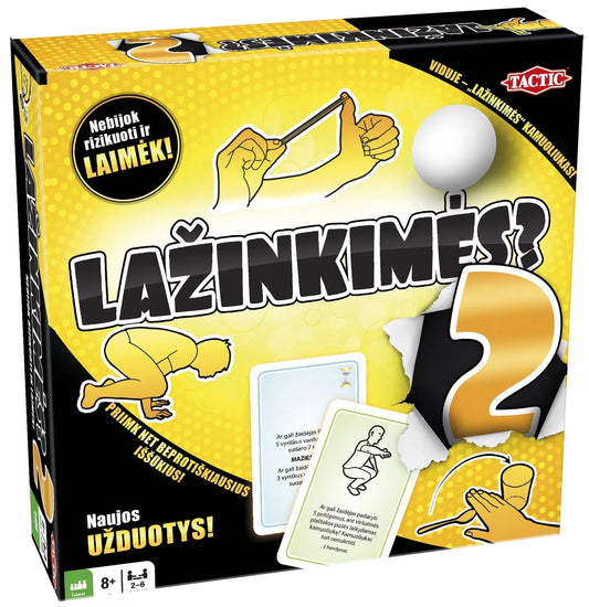 Lažinkimės 2-Stalo žaidimai-Brain Games LT