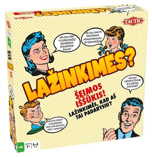 Lažinkimės LT-Stalo žaidimai-Brain Games LT